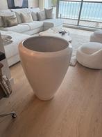 Mooie grote witte binnenpot afmeting 80 hoog, 60 rond, Kunststof, 40 cm of meer, Rond, Binnen