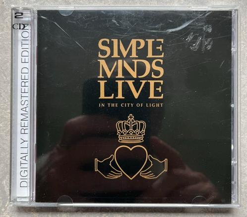 Simple Minds - Live - In the City of Light (2 cd poprock), Cd's en Dvd's, Cd's | Rock, Zo goed als nieuw, Alternative, Ophalen of Verzenden