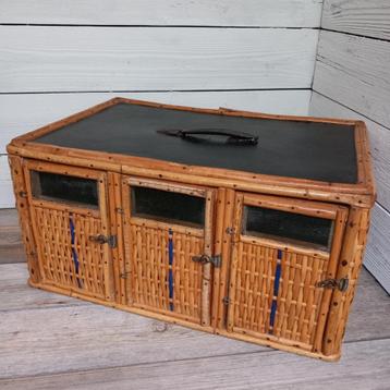 Vintage rieten duivenmand, voor duiven of andere vogels. beschikbaar voor biedingen