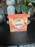 Railroad Ink Vulkan Editie - Bordspel, Ophalen of Verzenden, Zo goed als nieuw, Reisspel, White Goblin Games