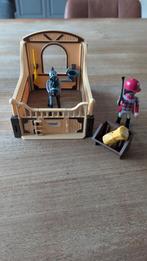 Te Koop Playmobil 5112 Arabisch renpaard met paardenbox, Ophalen of Verzenden, Gebruikt, Complete set