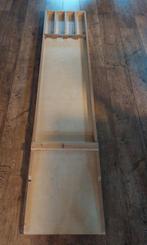 Sjoelbak met Homas sjoelschijven, Hobby en Vrije tijd, Gezelschapsspellen | Bordspellen, Ophalen, Zo goed als nieuw