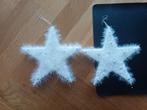 Twee pluizige kerststerren, Diversen, Kerst, Ophalen of Verzenden, Zo goed als nieuw