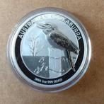 1 oz Zilver Kookaburra munt van 2016 uit Australië, Ophalen of Verzenden, Zilver