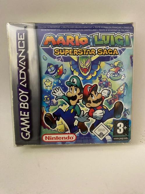 Nintendo Gameboy Advance spel Mario & Luigi Superstar Saga, Spelcomputers en Games, Games | Nintendo Game Boy, Zo goed als nieuw