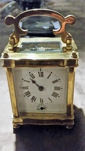 Carriage klok met slagwerk op bel  beschikbaar voor biedingen