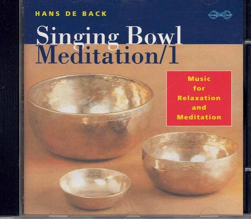 CD Singing Bowl Meditation 1 van Hans de Back, Cd's en Dvd's, Cd's | Meditatie en Spiritualiteit, Zo goed als nieuw, Muziek instrumentaal