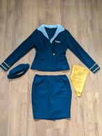 Stewardess kostuum meisjes maat XS (134-140), Ophalen of Verzenden, Zo goed als nieuw, 134 t/m 140, Meisje