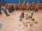 Kerststal Figuren Set, Antiek en Kunst, Antiek | Religie, Ophalen of Verzenden