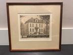 Originele Ets Eindhoven Stratumsedijk Genummerd & Gesigneerd, Antiek en Kunst, Kunst | Etsen en Gravures, Ophalen
