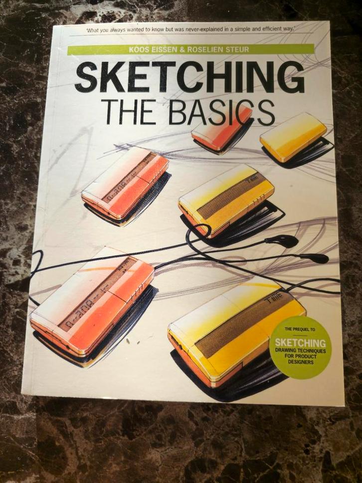 Roselien Steur - Sketching the Basics, Boeken, Wetenschap, Zo goed als nieuw, Ophalen of Verzenden