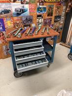 Gedore 1502 gereedschapswagen werkbank vol gedore grote mt, Auto diversen, Ophalen, Gebruikt