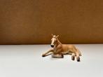 Schleich haflinger veulen liggend 84, Verzamelen, Dierenverzamelingen, Ophalen of Verzenden, Zo goed als nieuw, Paard, Beeldje of Figuurtje