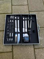BBQ Gereedschap Set in Koffer - Nieuwstaat, Ophalen of Verzenden, Zo goed als nieuw