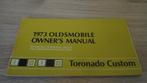 1973 Oldsmobile Toronado. First edition Owner's Manual., Auto diversen, Ophalen of Verzenden