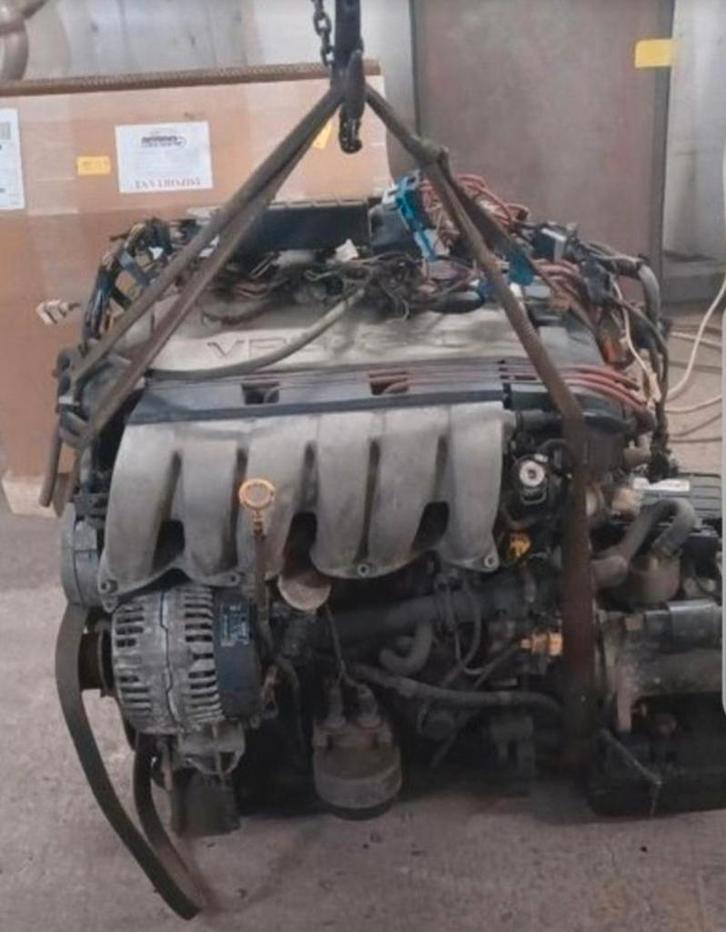 2.8 vr6 motor incl bak en kabelboom en sleutelvrije Ecu.., Auto-onderdelen, Motor en Toebehoren, Volkswagen, Gebruikt, Ophalen