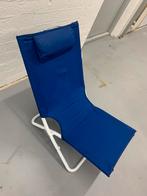 Blauw vis/strand stoeltje, Ophalen of Verzenden, Zo goed als nieuw