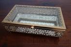 Sieraden kist de luxe, Minder dan 50 cm, Nieuw, Ophalen of Verzenden, Glas