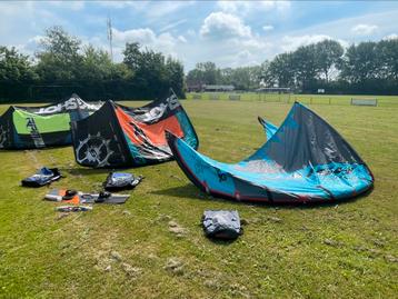 Complete kiteset 14 m 12 m en 9 m kite beschikbaar voor biedingen
