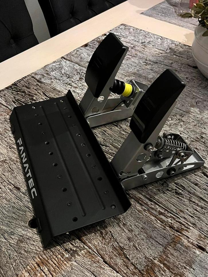 Fanatec pedals incl Loadcell. Compleet met mods, Computers en Software, Joysticks, Zo goed als nieuw, Ophalen of Verzenden