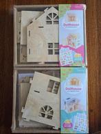 2x Poppenhuis bouwtekening van Hobby Flora NIEUW, Ophalen of Verzenden, Nieuw, Poppenhuis