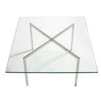 Mies van der Rohe Knoll Barcelona salontafel, Huis en Inrichting, Tafels | Salontafels, Vintage design, 50 tot 100 cm, Vierkant