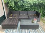 Loungeset - flexibel en weerbestendig, Tuin en Terras, Tuinsets en Loungesets, Ophalen, 5 zitplaatsen, Kunststof, Gebruikt