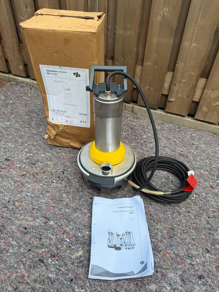 Duvijlaar DVV 76 VD Vuilwaterpomp, Tuin en Terras, Waterpompen, Nieuw, Elektrisch, Dompelpomp, Ophalen