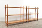 Vintage stokkenkast divider tv-meubel kast 181 cm jaren 60