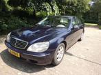 Mercedes-Benz S-Klasse 3.2 165KW S320 AUT 2001 Blauw, Auto's, Automaat, Achterwielaandrijving, 1670 kg, Blauw