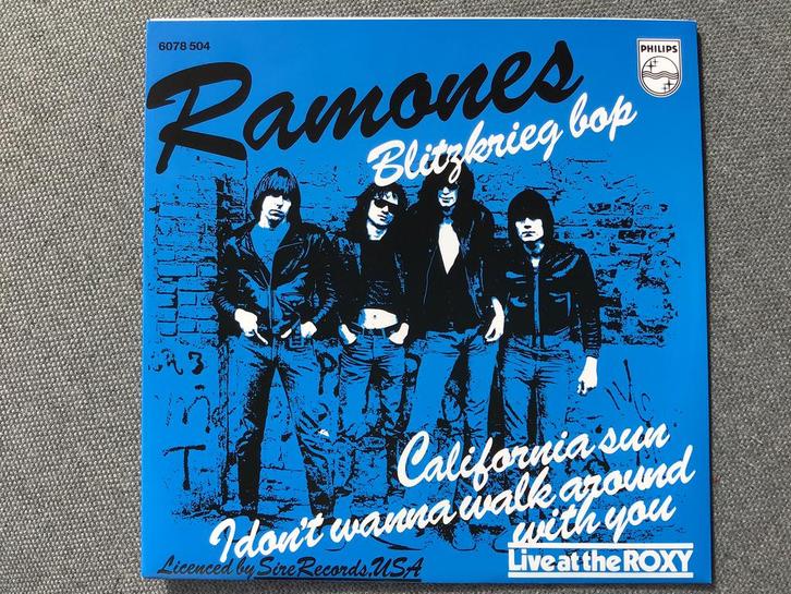 Ramones – Blitzkrieg Bop 7” punk single Philips Nederland, Cd's en Dvd's, Vinyl Singles, Nieuw in verpakking, Single, Rock en Metal