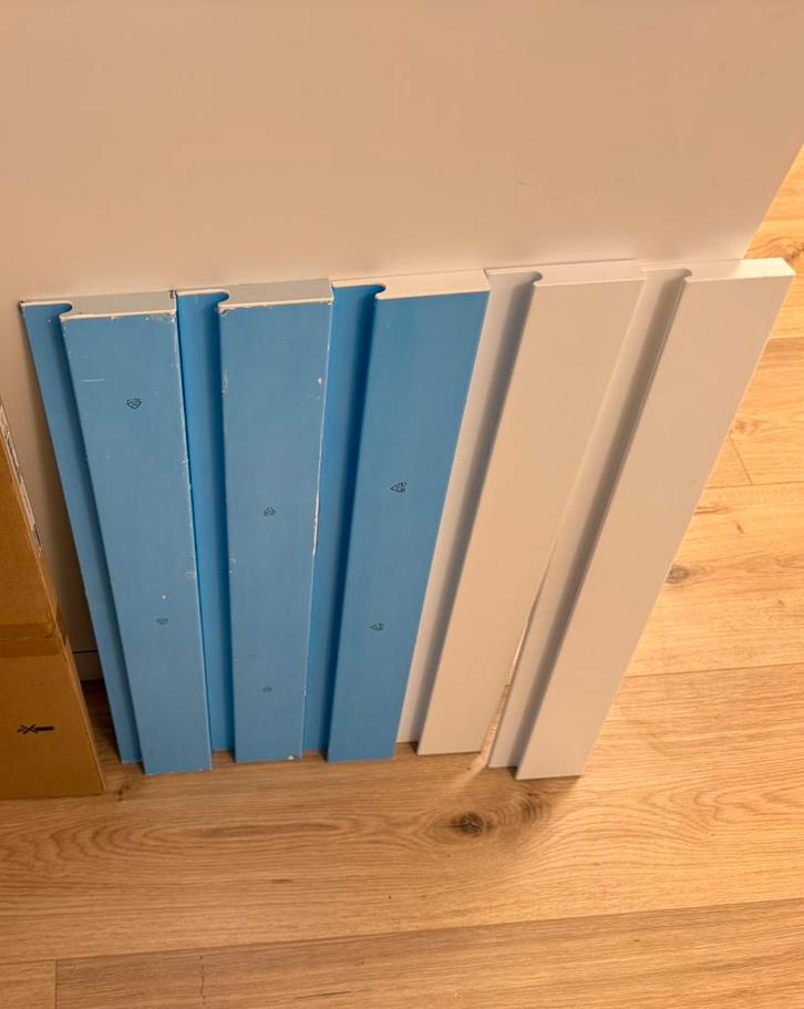5x VOXTORP Ladefront, mat wit, 60x10 cm, 102.731.89, Huis en Inrichting, Keuken | Keukenelementen, Nieuw, Minder dan 100 cm, 50 tot 100 cm
