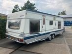 Nette Fendt 650 Diamant caravan tandemasser complete set, Caravans en Kamperen, Rondzit, Particulier, Fendt, Tot en met 6