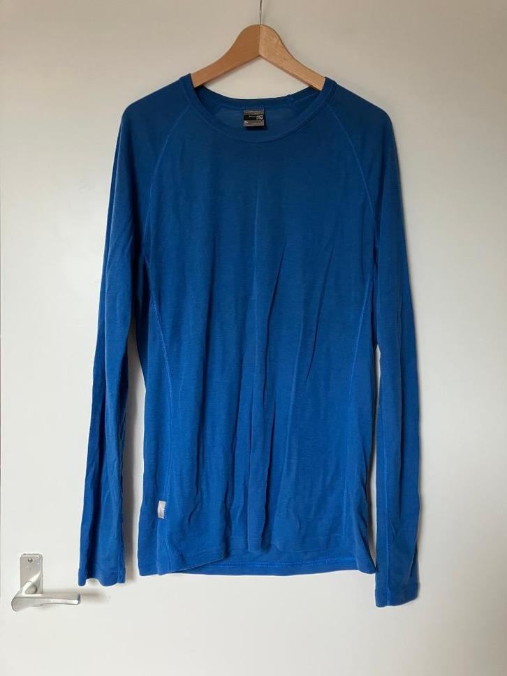 icebreaker 200 heren technische top maat XL, Kleding | Heren, Sportkleding, Algemeen, Maat 56/58 (XL), Blauw, Verzenden