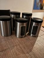 5 Brabantia Voorraadbussen - Zo Goed Als Nieuw!, Ophalen, Zo goed als nieuw