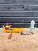 Griezelige roeiboot met spook, Kinderen en Baby's, Speelgoed | Playmobil, Gebruikt, Ophalen of Verzenden, Los playmobil