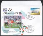 WK voetbal Italië 1990 - wedstrijd W.Duitsland-Nederland, Postzegels en Munten, Verzenden, Envelop