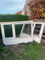 Dakkapel kozijnen dubbel glas, Ophalen, Gebruikt, Raamkozijn, 150 tot 225 cm