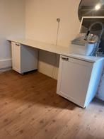 Wastafel met werkblad en Method onderkast, Ophalen, Gebruikt, Wit, Enkelwandige keuken
