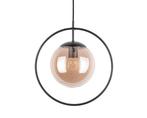 Leitmotiv round framed hanglamp 2 stuks, Huis en Inrichting, Lampen | Hanglampen, Ophalen of Verzenden, Zo goed als nieuw, 75 cm of meer