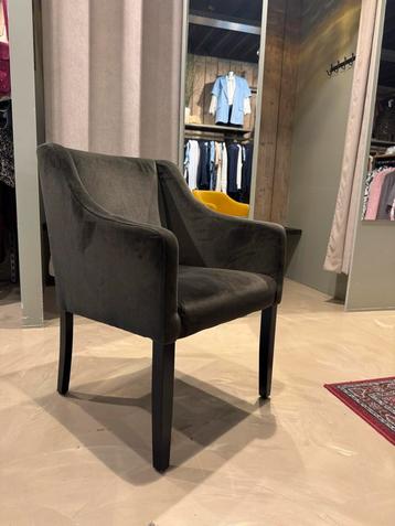 Groene Velvet Stoelen - Set van 2 beschikbaar voor biedingen