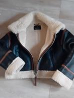 Lammy coat / biker jack, Kleding | Dames, Jassen | Winter, Ophalen of Verzenden, Zo goed als nieuw, Zwart