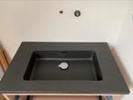 Wastafel voor badkamermeubel 80cm mat zwart (nieuw!), 50 tot 100 cm, Nieuw, 25 tot 50 cm, Wasbak of Wastafel