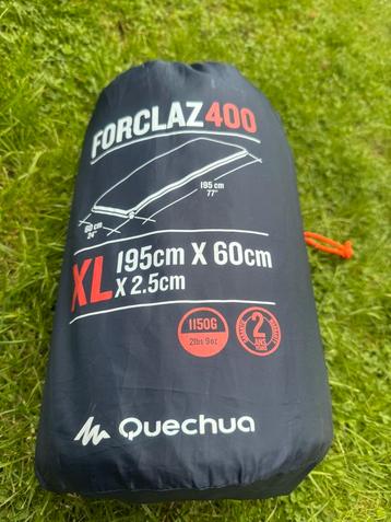 Quechua Forclaz 400 XL zelfopblazende slaapmat beschikbaar voor biedingen