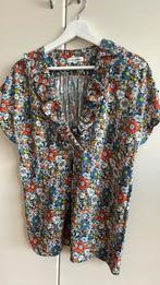 La petite francaise blouse top zgan 40, Maat 38/40 (M), Blauw, Ophalen of Verzenden, Zo goed als nieuw