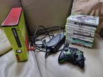 Xbox 360 Slim (Geverfd) Werkt goed + Games, Ophalen of Verzenden, Zo goed als nieuw, Met 1 controller, 250 GB