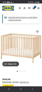 Ikea ledikant., Kinderen en Baby's, Kinderkamer | Bedden, Ophalen of Verzenden, Zo goed als nieuw, Minder dan 140 cm, Minder dan 70 cm