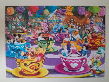 Disney legpuzzel puzzel 1000 st~ theekopjes ~ Efteling ? 