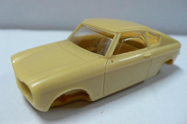peugeot 204 coupe - autobleu- bouwdoos- 1/43, Hobby en Vrije tijd, Modelauto's | 1:43, Nieuw, Auto, Overige merken, Verzenden
