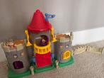 Little people kasteel, Kinderen en Baby's, Speelgoed | Fisher-Price, Ophalen, Zo goed als nieuw, Speelset, Met geluid